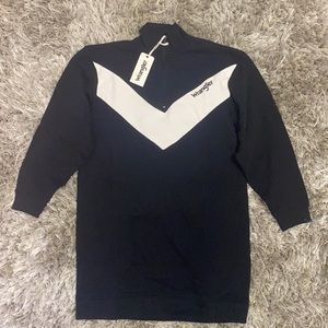 WRANGLER HOODIE DRESS XS